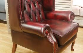 Related ads with more general searches The Chesterfield Company Scroll Wing Chair Chesterfield Leather Armchair Scroll Wing Chair Antique Red 50799 01