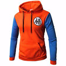 Dragon ball z goku hoodie boy brunette. Dragon Ball Z Goku Symbol Cool Hoodie Dbz Shop
