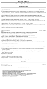 Hvac Sales Engineer Resume Sample Mintresume