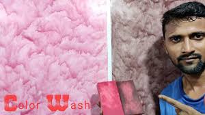 Draw horizontal strokes about ¼th of your wash area to start with. How To Create Color Wash Design Effect By 2 Method In 2 Color Royale Pla Wall Texture Design Wall Paint Designs Textured Walls