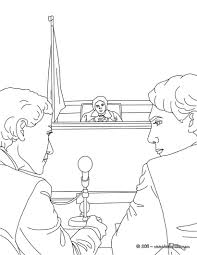 Jurors Coloring Page Amazing Way For Kids To Discover Job More Original Content On Hellokids Com Coloring Pages Coloring Pages To Print Colouring Pages