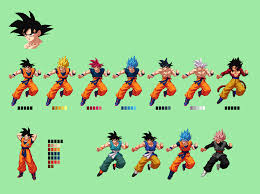 Gohan base ulsw by spritexmaker. Goku Dragon Ball Z Extreme Butoden Sprites By Mpadillathespriter On Deviantart