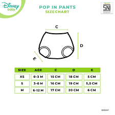 Disney Tsum Tsum Pop-In Pants DTT49