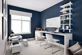 Then, brighten the room back up with fun, light accessories. 21 Blue Home Office Designs Decorating Ideas Design Trends Premium Psd Vector Downloads