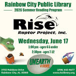 Rise Raptor Project (2:30 pm) - 2026 Summer Reading Program