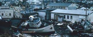The 1964 alaska tsunami was the second largest ever recorded, again following only the one caused by the 1960 chile earthquake (4 meters at sitka). On This Day Great Alaska Earthquake And Tsunami News National Centers For Environmental Information Ncei