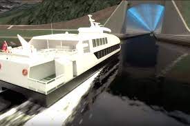 The stad ship tunnel (norwegian: Stad Skipstunnel Norwegen Plant Tunnel Fur Schiffe Logistik Watchblog De
