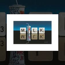 Milk" art print by Ricky Drew