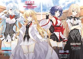 Magika no kenshi to shoukan vasreus wiki is a fandom anime community. Tsukahara Kazuha Ryuutaki Miyabi Mibu Akira And Kouduki Kanon Magika No Kenshi To Basileus Drawn By Chun Friendly Sky Danbooru