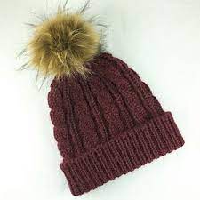 Cables Love Pom Poms Cable Knit Hat Pattern Knitting Crochet Knit Hat