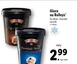 Offre Glace Au Baileys Chez Lidl
