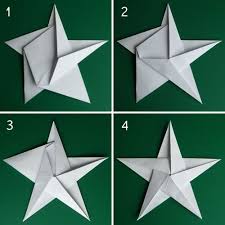 Making an origami christmas star with dollar bills is a creative way to give money as a. Folding 5 Pointed Origami Star Christmas Ornaments