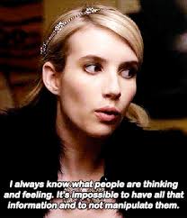 But despite varying ratings, it definitely clicked with a young. Chanel Quotes From Scream Queens Popsugar Entertainment