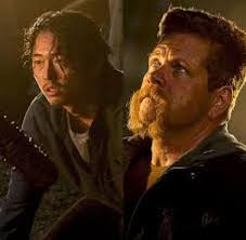 Abraham and Glenn, the brains and the brawn. Tragic heart wrenching loss  for fans but strategically wise for someone looking for an edge. :  r/thewalkingdead