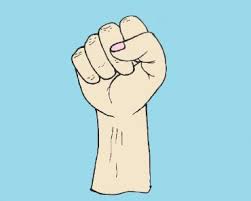 Top method on how to draw clenched fist: Clenched Fist Drawing Archives How To Draw Step By Step