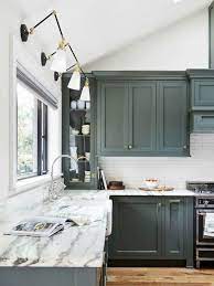 Purchase the appropriate supplies for your type of cabinets: Paint Guide The Best Interior Exterior Paint Colors Kitchen Cabinets Painted Grey Kitchen Design Grey Painted Kitchen
