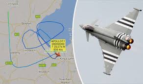 How to track military aircraft? Raf Typhoon Pilot Draws Massive Penis In Sky Above Britain Uk News Express Co Uk