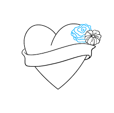 Blackandwhite heart hearts flower flowers rose roses hashtag. How To Draw An I Love You Heart Really Easy Drawing Tutorial