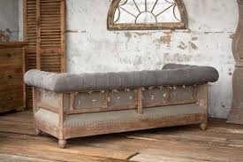 Farmhouse sofa ideas for under $500. Parker House Deconstructed Chesterfield Sofa The Alley Exchange