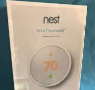 New Factory Sealed Nest Programmable Thermostat E Item: T4000ES