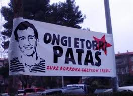 Resultado de imagen de bienvenidas a terroristas etarras