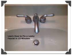 stopping leaky faucet on your bathroom
