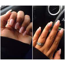 Ballerina Nails Ballerina Nails Short Acrylic Nails Cute Nails