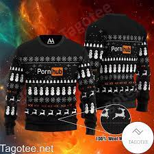 Porn Hub Black Ugly Christmas Sweater - Tagotee