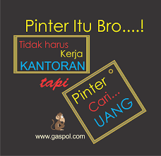 Sangat bermanfaat sekali postingan tentang cara mendapatkan uang dari internet, dan saya. Kata Kata Lucu Tentang Uang Cikimm Com
