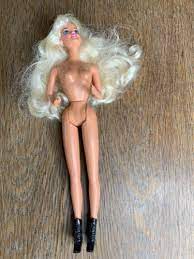 Vintage Mattel 1966 Body Barbie Nude Doll Long Blonde Hair Blue Eyes Pink  Lips | eBay