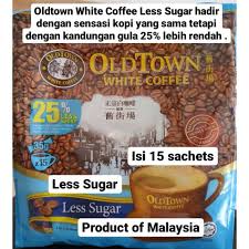 Light bites & side dish series. Kopi Putih Oldtown Old Town White Coffee 3in1 Less Sugar Malaysia Shopee Indonesia