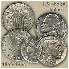 Old Nickel Values Listed For Shield Liberty Buffalo