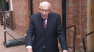 War veteran tested positive for coronavirus last week after being treated for. Captain Tom Moore Departs Home For Windsor Castle Youtube