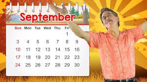 September Calendar Song For Kids Jack Hartmann Youtube