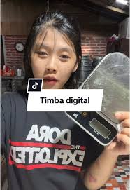 Timbangan Digital Daiso Jepang