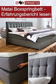 Pin Auf Boxspringbetten Im Test