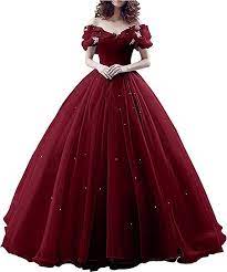 Dresses └ women's clothing └ women └ clothes, shoes & accessories all categories antiques art baby books skip to page navigation. Amazon Com Yinyyinhs Women S Ball Gown Cinderella S Off The Shoulder Prom Gown Wedding Dresses Evening Gown Cloth Gowns Pretty Prom Dresses Ball Gown Dresses
