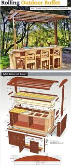 Rolling Outdoor Buffet Table Plans Outdoor Furniture Plans Projects Woodarchivist Com Outdoor Buffet Woodworking Projects Diy Outdoor Buffet Tables