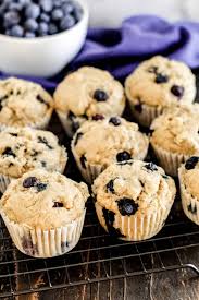 This Is The Best Homemade Gluten Free Blueberry Muffin Recipe With A Tall Crisp Top The In 2020 Dairy Free Muffins Blue Berry Muffins Gluten Free Dairy Free Muffins