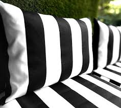 Black And White Striped Outdoor Cushions Walmart Ikea Hallo Kungso Outdoor Slip Cover Ikea Cushion Covers Outdoor Cushion Covers Black Patio Furniture Black And White Cushions
