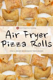 No oil spray is needed. Air Fryer Pizza Rolls Totino S Recipe Air Fryer Recipes Easy Air Fryer Dinner Recipes Air Fryer Recipes Breakfast
