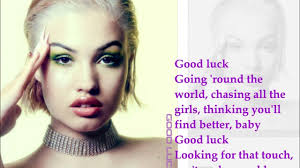 MABEL, JAX JONES & GALANTIS Good luck (Lyrics Video)