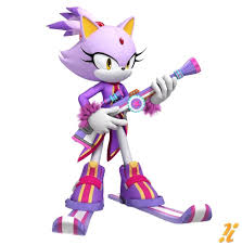 Blaze The Cat Photo Blaze The Cat In Mario And Sonic At The Winter Olympic Games Sonic Mario Characters Sonic Fan Art