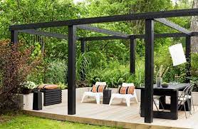 Grills, fire pits and chimineas are a fire hazard if placed too close to a yardistry structure. Terras Outdoor Pergola Pergola Pergola Patio