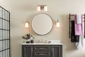 Replace the bulbs and bulb covers and test your work. How To Install Vanity Lighting