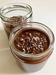 Creme Dessert Chocolat Banane Coco Par Elodie Ailleaume Recette Creme Dessert Chocolat Dessert Chocolat Recette