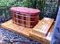Wood Barrel Tub