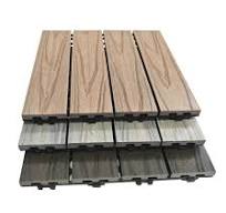 WPC Deck Tiles DIY Interlocking Decking Tiles Outdoor|Wood Plastic  Composite Patio Deck Tiles