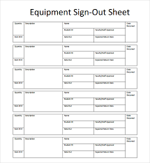 You signed in with another tab or window. Free 13 Sign Out Sheet Templates In Pdf Ms Word Excel