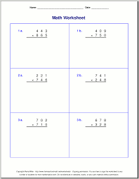 Free dynamically created math multiplication worksheets for teachers, students, and parents. Grade 5 Multiplication Worksheets
